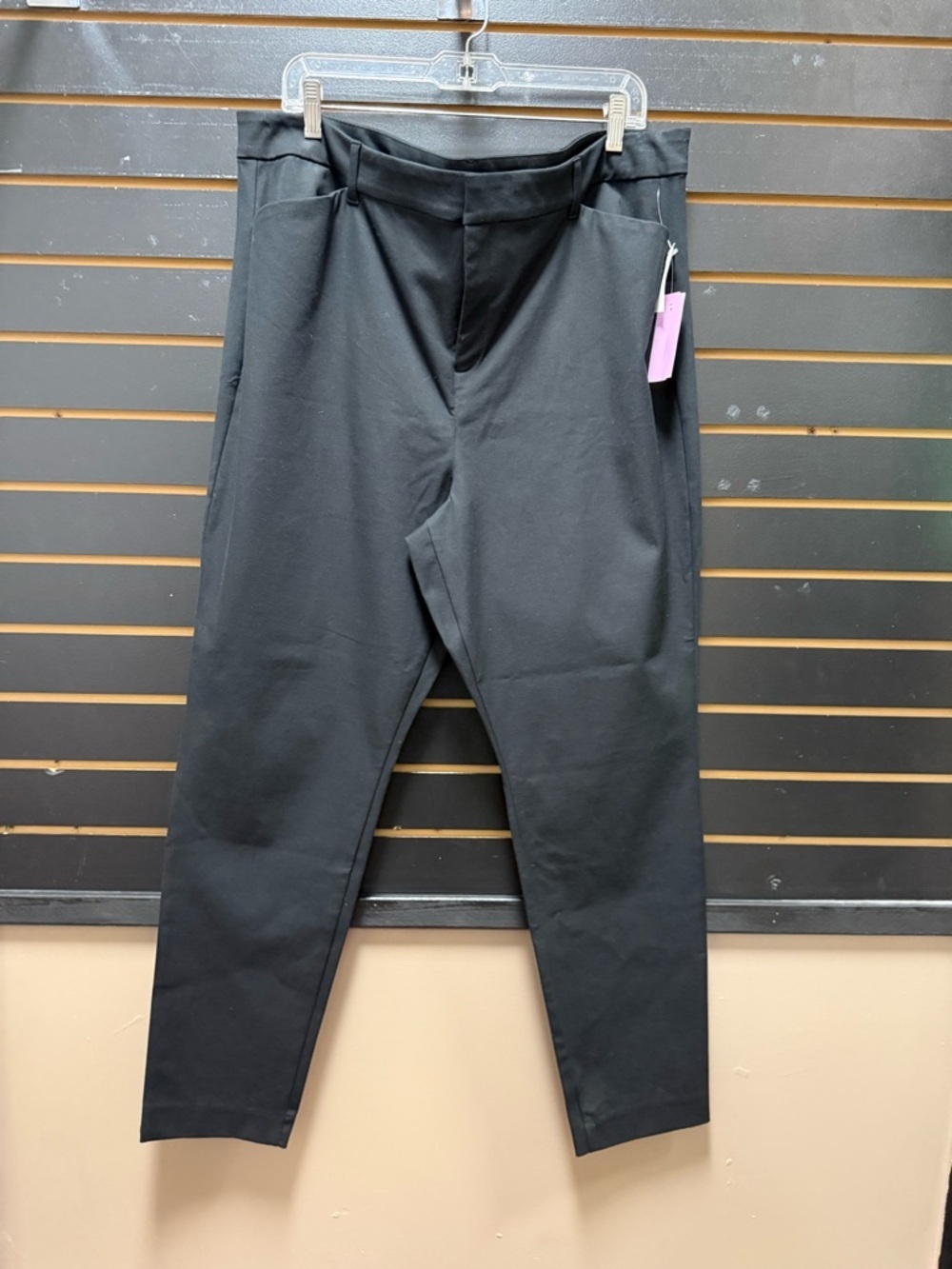 Old Navy Pixie High-Rise Secret Slim Pockets Pants Black 20 NWT
